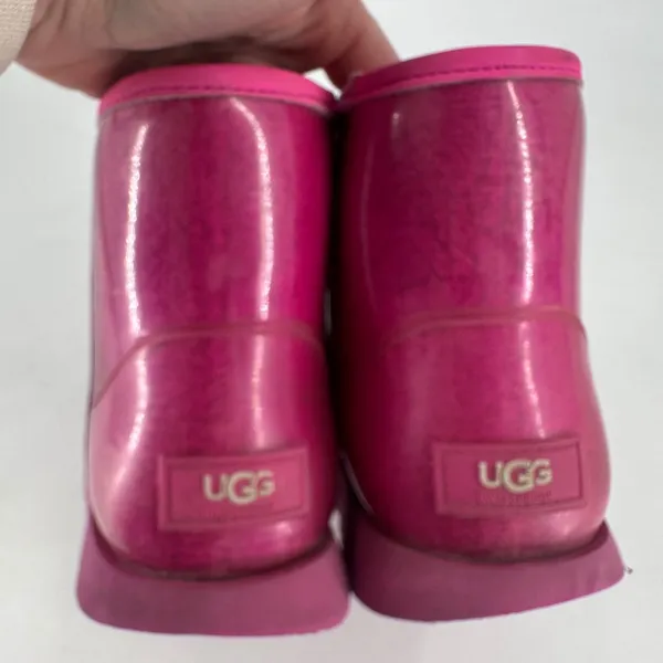 UGG Australia‎ Women's Pink Jelly Rain Boots Size 7 - Image 7