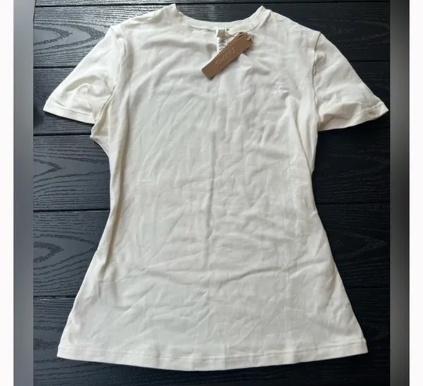 SKIMS Cotton Jersey T-Shirt XS - Image 2