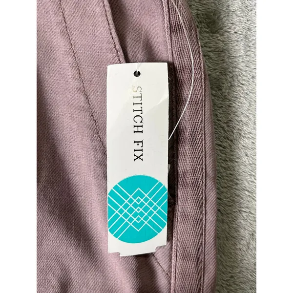 Pistola Mara Straight‎ Leg Capri Pants Light Purple High Rise Size 30 New - Image 8