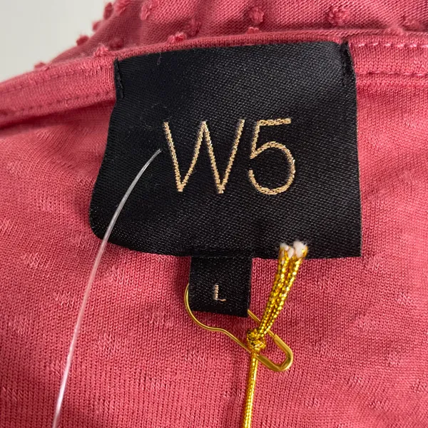 W5 Chenille Blouse with Ruffle Peplum- Size L- NWT - Image 7