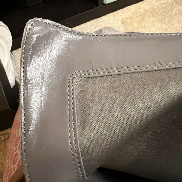 Nine West “Sandor” Gray Over The Knee Boots Size 5 1/2 - Image 12