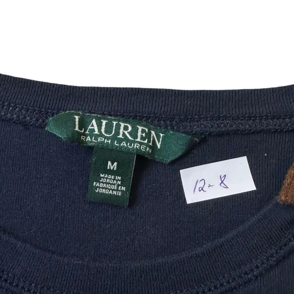 Ralph Lauren Blue Women Shirt Top Size Medium | 12-8 - Image 3