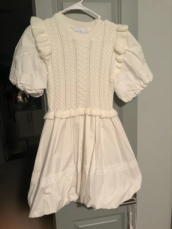Mabel Dress White - Image 2