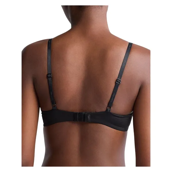 NWT Calvin Klein Womens Attraction Push Up Plunge Bra QF7578 Black 32DD - Image 2