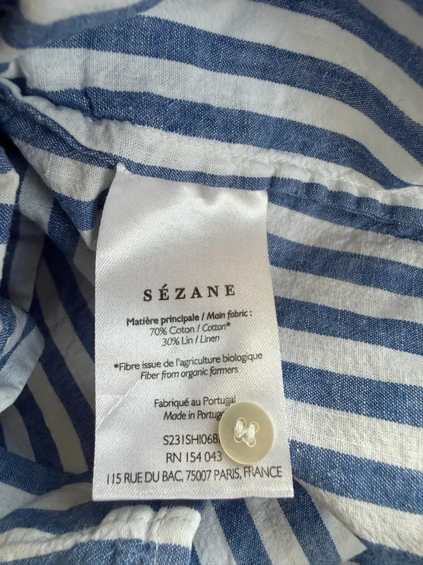 Sézane Max Striped Button Down Shirt - Image 6