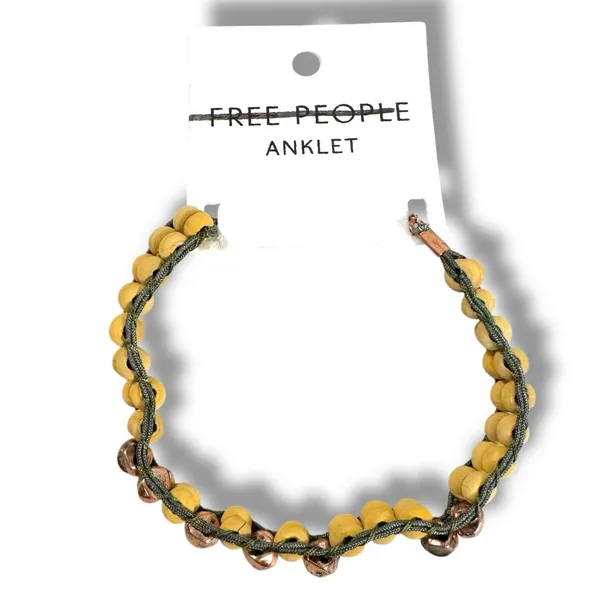 Free People East To West Anklet in Natural Copper Ox NWT Beach Bohemian Summer - Image 4