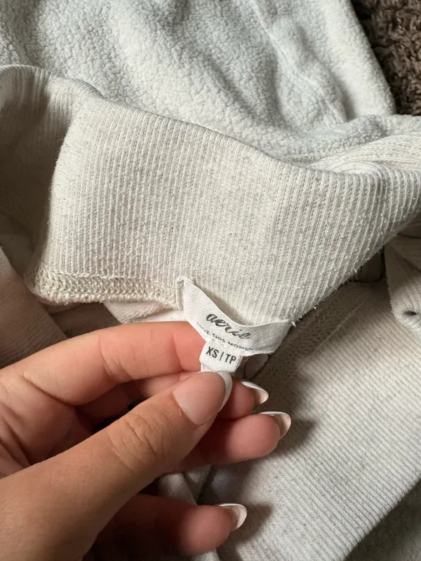 aerie sherpa sweat pants  - Image 2