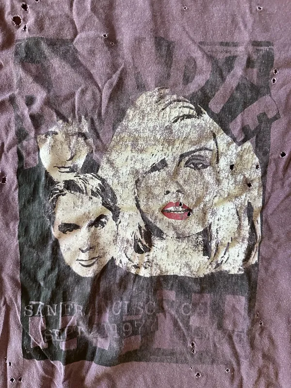 Blondie Tee Purple - Image 2