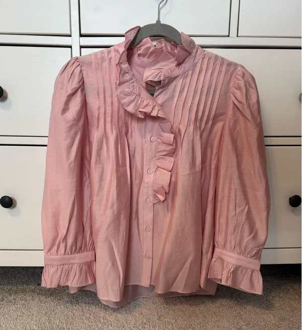English factory pink blouse  - Image 2