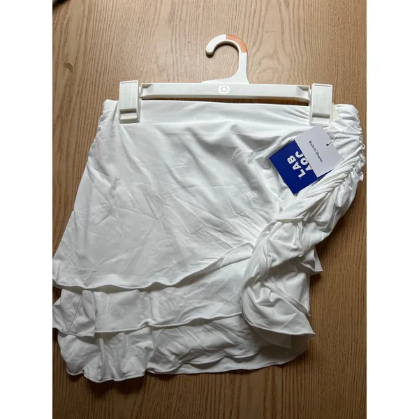 New Women’s Joy Lab Athletic Stretchy Skort High Rise Pockets White size Small - Image 3