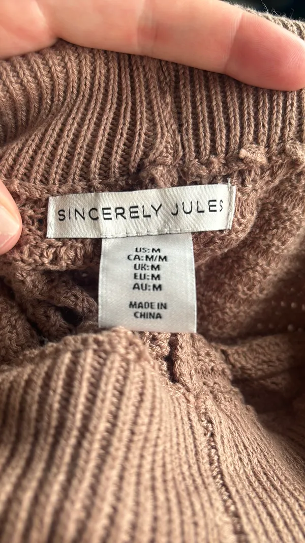 Sincerely Jules Wide leg sweater pants - Image 3