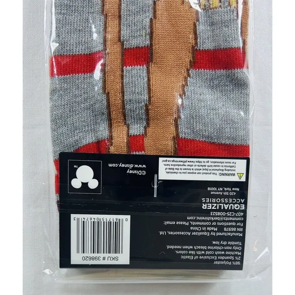 New Disney Movie Crew Socks Women's Size 9-13 Timone Bambi Moana Simba Lot of 4 - Image 10