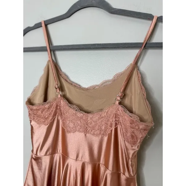 Free People FP Movement‎ Satin Lace Top S Bodysuit Babydoll Ballerina Coquette - Image 3