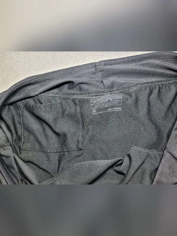 Patagonia Black Strider Running Shorts Size Medium M - Image 5