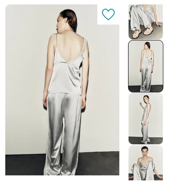 BRAND NEW  SATIN EFFECT TANK - Image 5