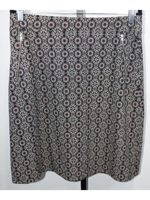 Le Lis Collection Womens Black Medallion Print Mini Skirt Boho Style Size XL - Image 2