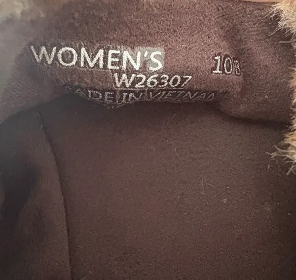 Cole Haan Brown Plaid Faux Fur Shearling Slippers - Image 6