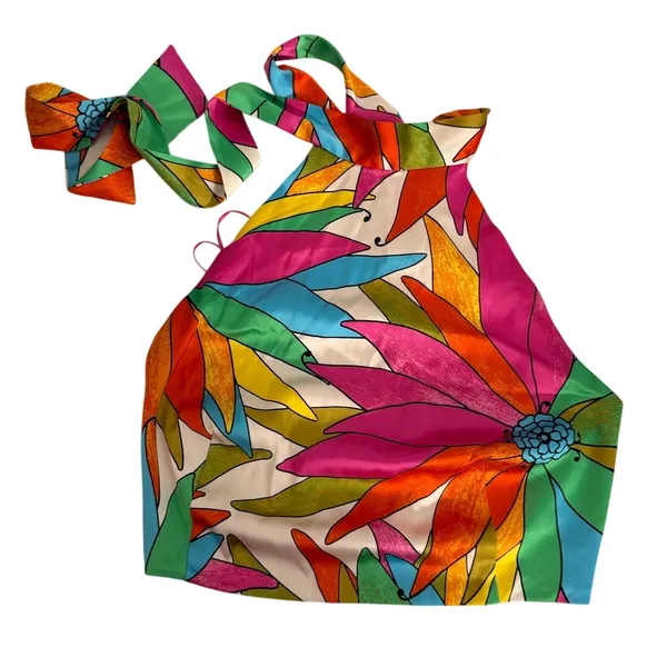 Maison d'Amelie Resort Wear floral 2pc outfit size small - Image 5