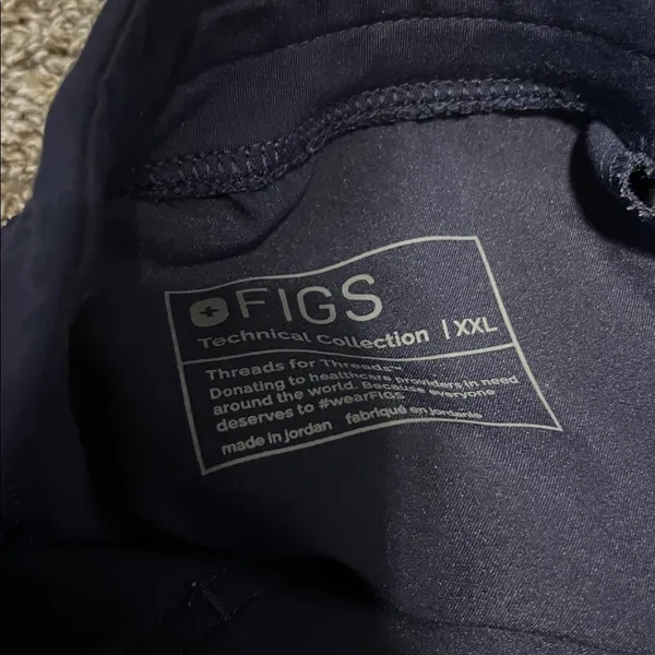 Figs Women's Zamora Jogger‎ Scrub Pants Navy Blue XXL - Image 5