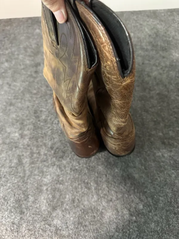 Durango Women's Distressed Tan Slouch Western Boot - Image 3