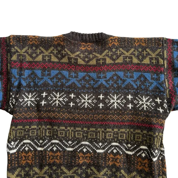 Vintage McGregor Knit Winter Holiday Christmas Ugly Sweater size Unisex M - Image 7