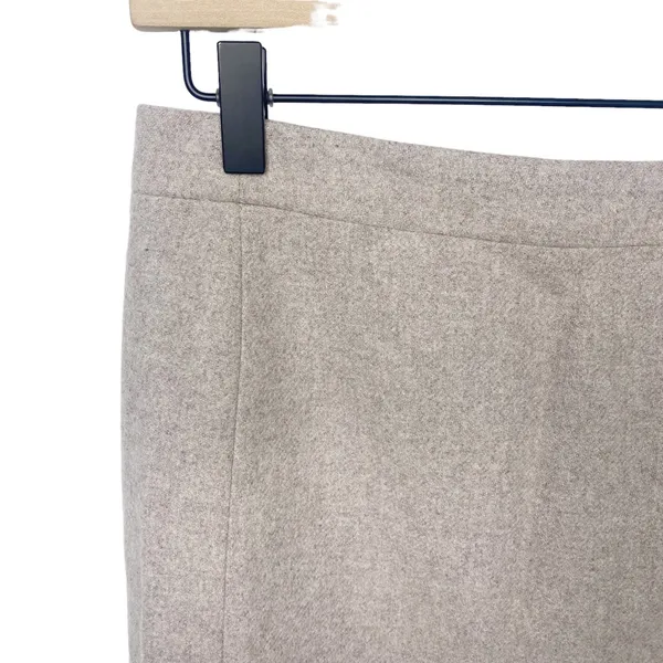J.Crew factory tan wool blend mini skirt size 00 - Image 3