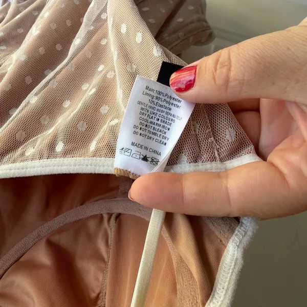White Fox Boutique No Looking Back Bodysuit Small - Image 11