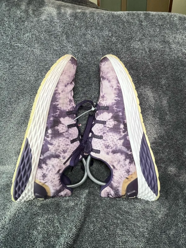NOBULL Ripstop Runner Purple Tie Dye Women's 9.5 / Men's 8 Athletic Shoes - Image 6