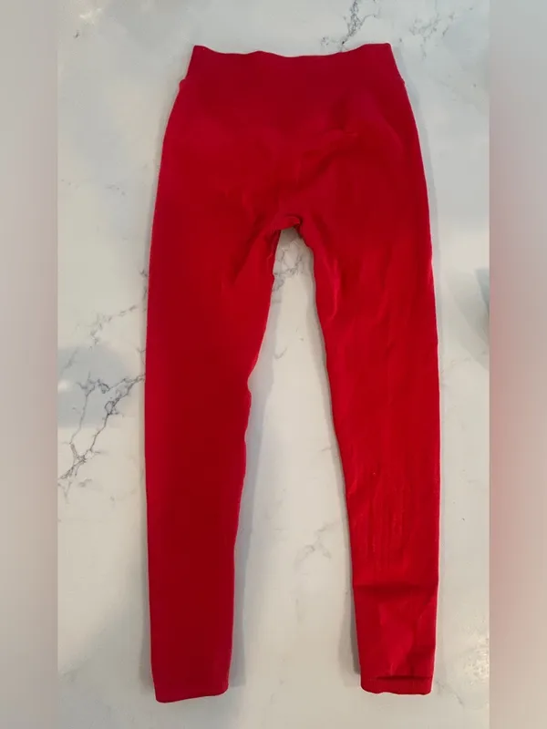 Gymshark Red Leggings size small - Image 3