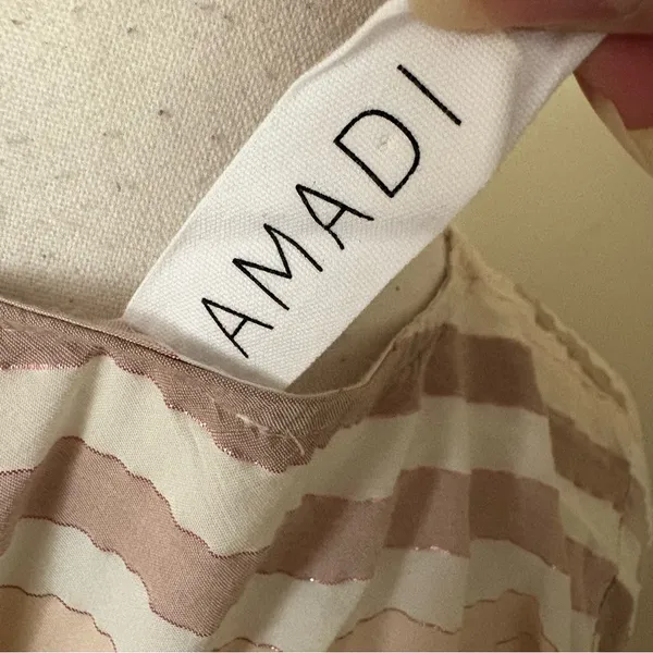 ANTHROPOLOGIE AMADI Alisha Striped Maxi Dress‎ Size XS - Image 5