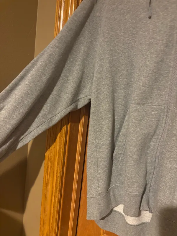 Grey Women’s Nike Hooded Full Zip XL - Image 4