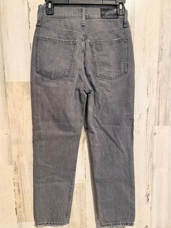 Madewell Women’s 25P $128 Perfect Vintage High Rise Ankle Jeans Gray - Image 4