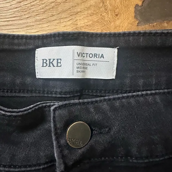 Bke victoria mid rise skinny black jeans 31 - Image 2