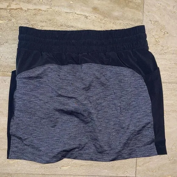 Athleta Skort Women'S Size S Charcoal Tennis‎ Pickleball Skirt - Image 3