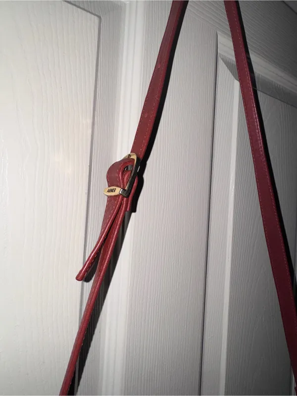 Vintage Etienne Aigner Brown Leather Crossbody Bag made in Korea - Image 4