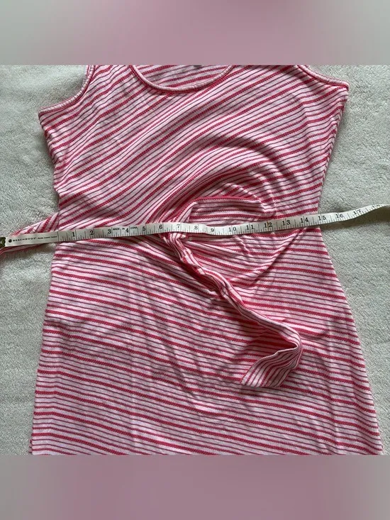 Talbots Diagonal Striped Cotton Sun Dress size S - Image 10