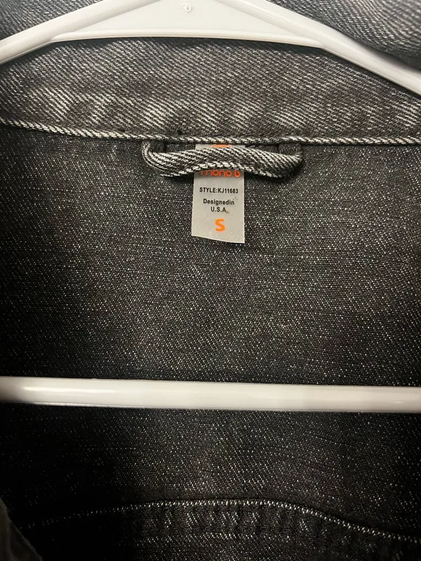 Black Denim Jacket Lane 201 Western - Image 2