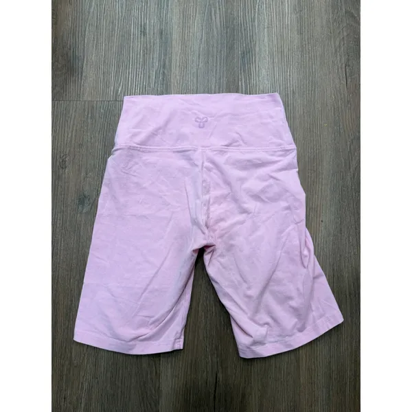 Tna Aritzia Womens High Waisted Biker Shorts Light Pink Size S Activewear‎ 3204 - Image 3