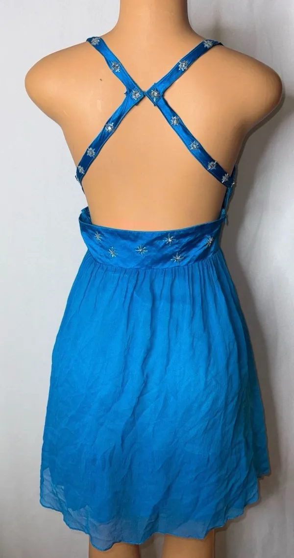 Blue formal dress Size M - Image 3