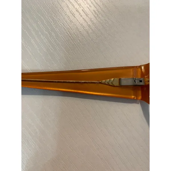 Prada Eyeglasses Frames Unisex Brown/Amber Two-Tone Full Rim - Image 4