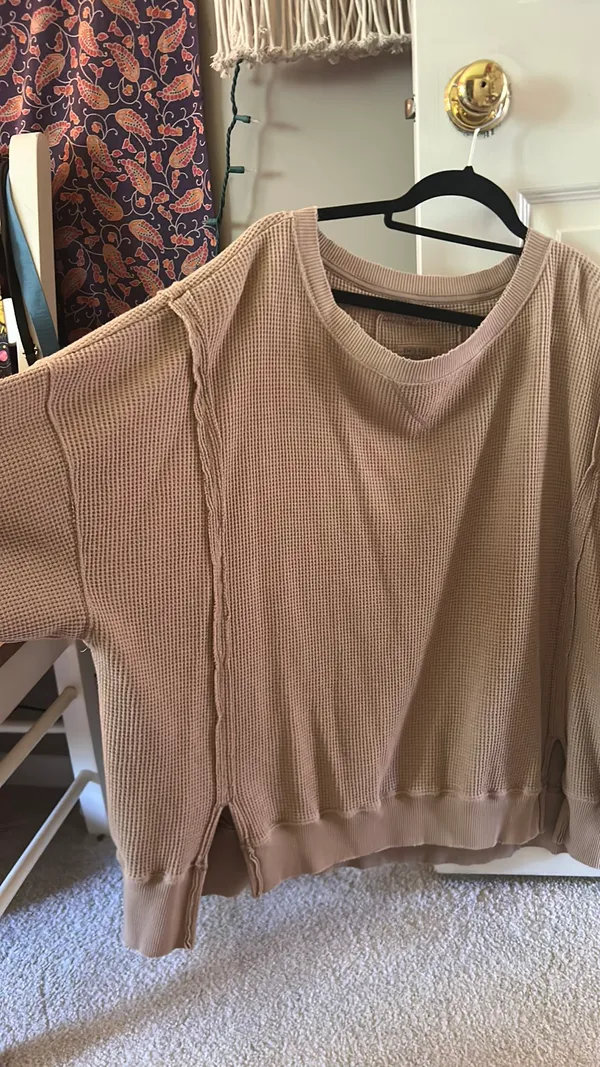 Aerie Waffle Knit Sweater - Image 3