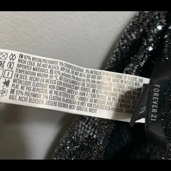 Forever 21 Black Wide Leg Sequin Pants - Size XS - NWT - Image 10