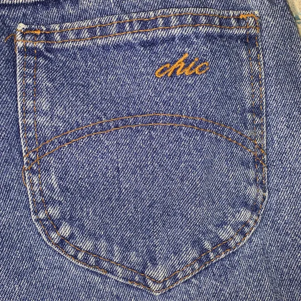Chic Jeans Vintage High Waisted Mom Jeans Women's Size 14 juniors 100% Cotton READ - Image 11