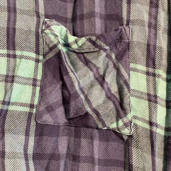 Rails Blue & Aqua Plaid Sleeveless Women’s Top - Image 3