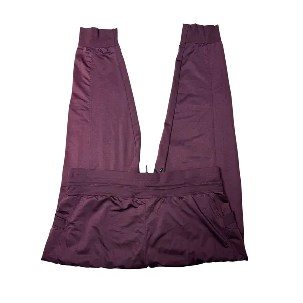 32 Degrees Heat Burgundy Stretch Jogger Pants Athleisure Lounge Size Large - Image 4
