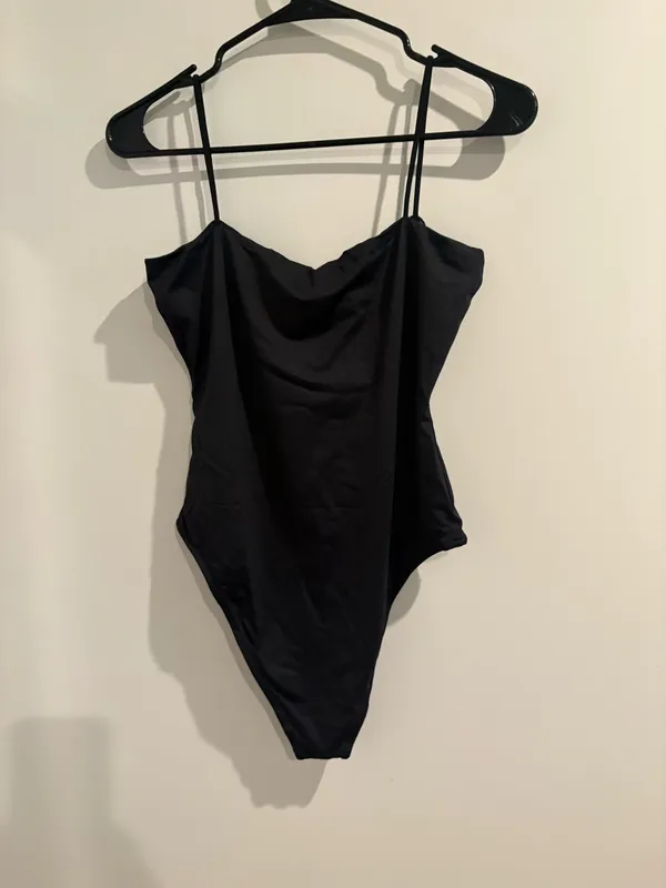 Grey Lab Bodysuit Black Medium New with Tags - Image 8