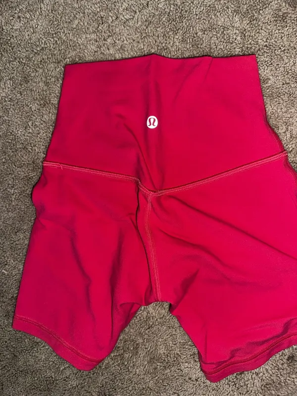Lululemon Shorts Spandex Short pink - Image 3
