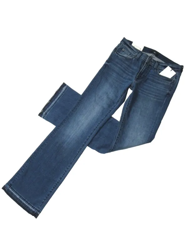 NWT 7 For All Mankind Original Bootcut in Alfred Release Hem Stretch Jeans 29 - Image 3