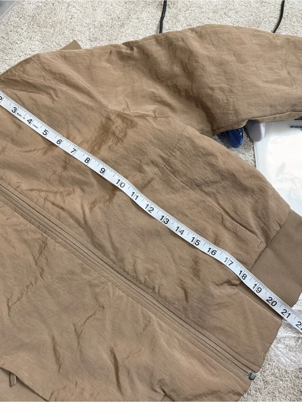 Lululemon Women’s Non-Stop Bomber Jacket Full Zip Reversible in Frontier 6 - Image 11