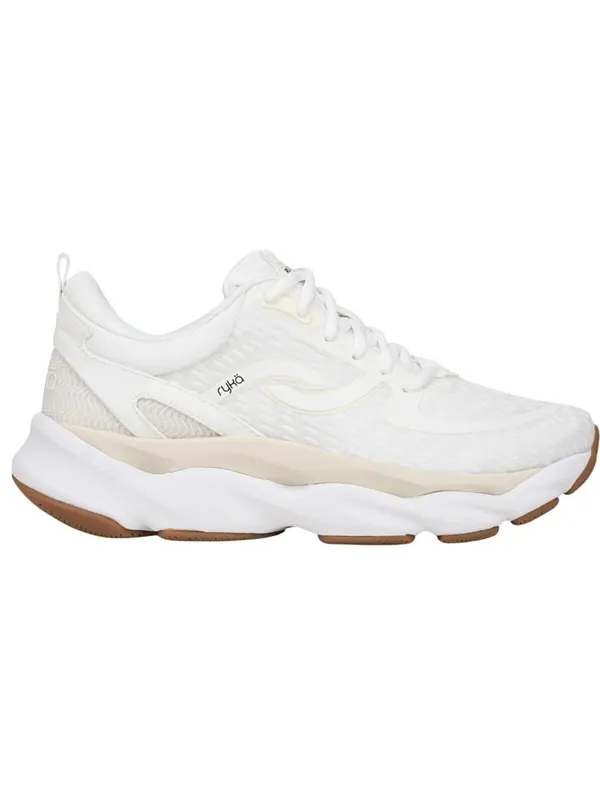 NWT Ryka Womens Rezorb Max Walking Shoes Mesh Fabric Sneakers Bright White 8.5M - Image 2